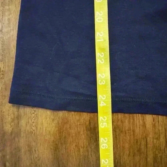 Talbots Blue Ladies Sleeveless Bateau Neck Tank, Size Large petite  Navy - Picture 5 of 7